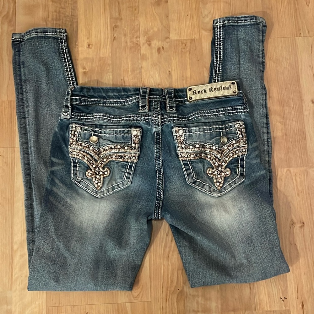 Rock Revival Betty Skinny Jeans 27